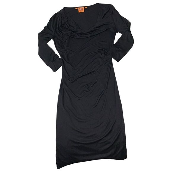 Tory Burch black silk dress - Picture 2 of 7